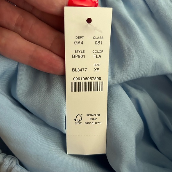 J. Crew V-neck midi dress in soft gauze - Picture 12 of 13